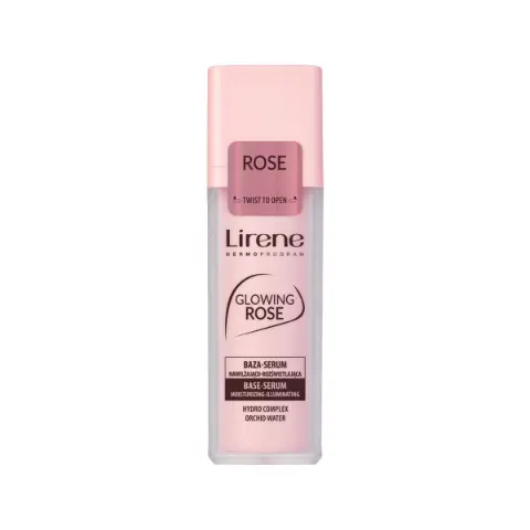 Сияющая база для макияжа BaseSerum Rose 0215 Lirene