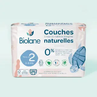 Biolane - детские подгузники 3-6 кг 28 шт