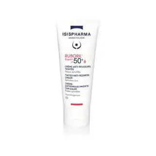 Исисфарма Руборил Эксперт SPF50+, тональный крем для покраснений/купероза/розацеа