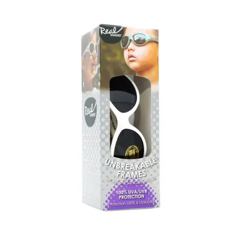 Солнцезащитные очки с 0 месяцев белые 5470 Real Shades - Real Shades