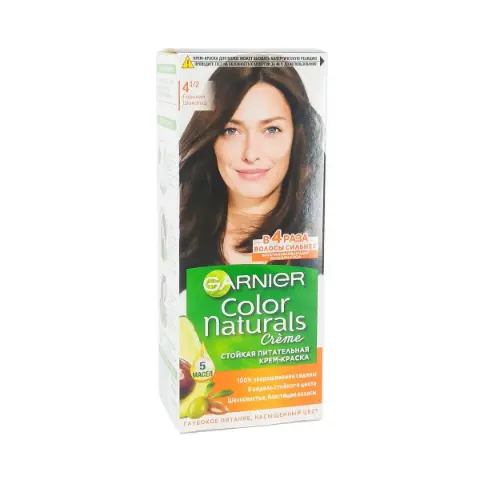 Краска для волос Color Natural N4.1/2 Гарньер - Garnier