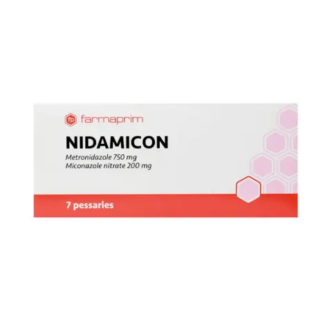 ნიდამიკონი - Nidamicon 7 ვაგინალური სანთელი