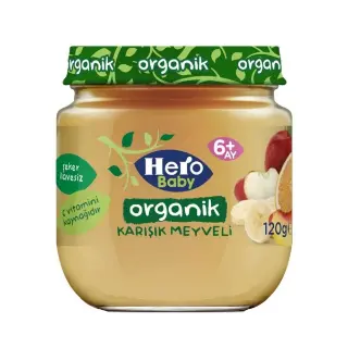 ხილფაფა ორგანული ხილი 8278 ჰერო - Hero