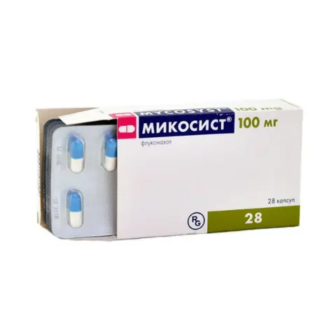 მიკოსისტი - Mycosyst 100 მგ 28 კაფსულა