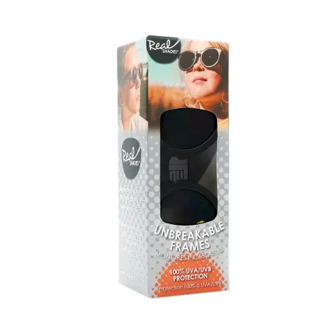 Солнцезащитные очки с 7 лет черные 6095 Real Shades - Real Shades