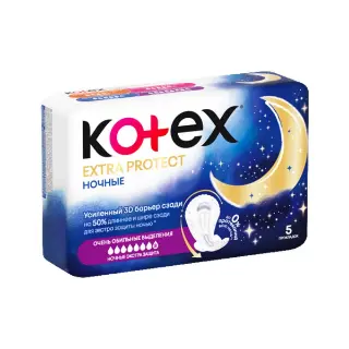 Гигиенические прокладки Полярная ночь 6 капель 5 штук 2251 Котекс - Kotex