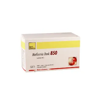 მეტფორმინი დენკი - Metformin Denk 850მგ 120 ტაბლეტი