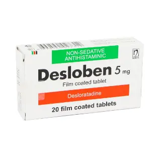 დესლობენი 5მგ 20 ტაბლეტი