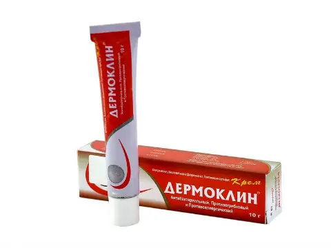 დერმოკლინის კრემი 10გ