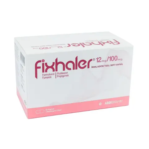 ფიქსჰალერი - Fixhaler საინჰალაციო კაფსულა 12/100მკგ 60 ცალი