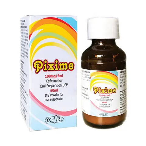 პიქსიმი - Pixime 100მგ/5მლ სუსპენზია 60მლ