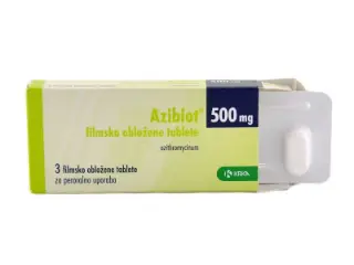 აზიბიოტი - Azibiot 500 მგ. 3 ტაბლეტი