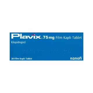 პლავიქსი - Plavix 75მგ 28 ტაბლეტი