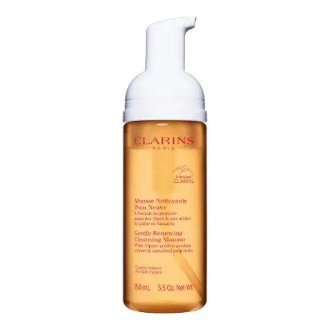 Gentle Renewing Cleansing Mousse Foaming Texture