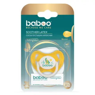 Baybo-pacifier latex multi-head 6+