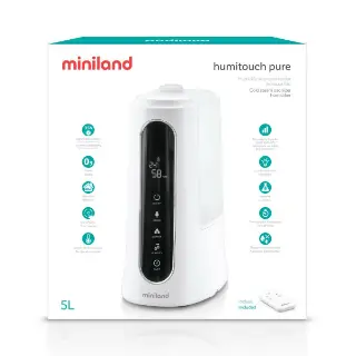 ჰაერის დამატენიანებელი Humitouch Pure 2081 მინილენდი - Miniland