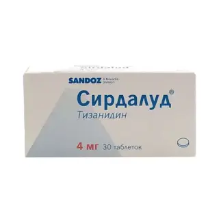 სირდალუდი 4მგ 30 ტაბლეტი