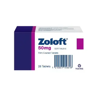 ზოლოფტი - Zoloft 50მგ 28 ტაბლეტი