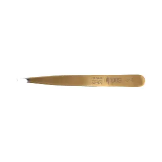 Nippes Solingen gold-plated tweezers