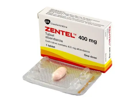 Zentel 400mg 1 tablet