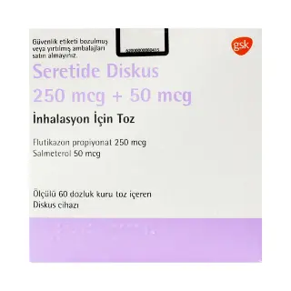 სერეტიდი დისკუსი - Seretide Discus50/250მკგ 60 დოზა
