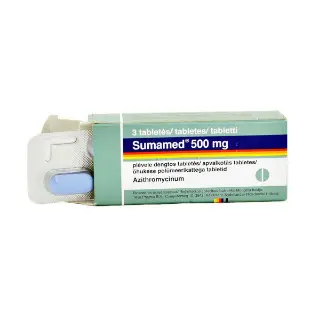 სუმამედი - Sumamed 500მგ 3 ტაბლეტი