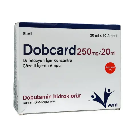 დობკარდი - Dobcard 250მგ/20მლ 10 ამპულა