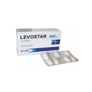 ლევოსტარი 500მგ 7 ტაბლეტი GMP