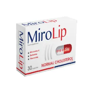 მიროლიპი - MiroLip 30 კაფსულა