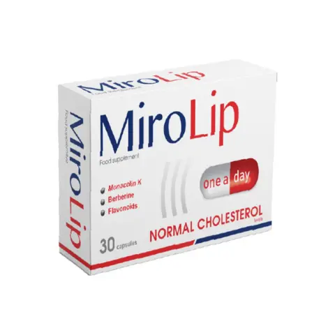 მიროლიპი - MiroLip 30 კაფსულა
